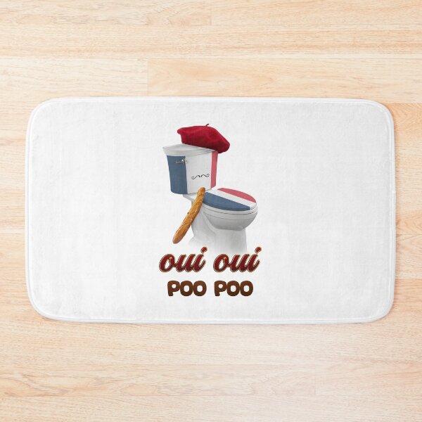 Item preview, oui oui poo poo french toilet designed and sold by snazzyseagull.