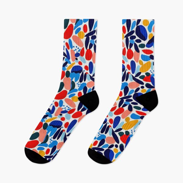 Item preview, Matisse-Inspired Abstract Floral Pattern designed and sold by Stoopendous Stickers.