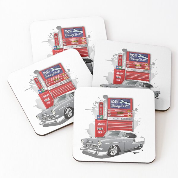 Item preview, 1955 Silver Gray Chevy Bel Air Garage Built designed and sold by RPM-ART.