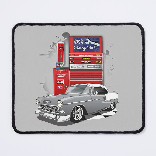 Item preview, 1955 Silver Gray Chevy Bel Air Garage Built designed and sold by RPM-ART.