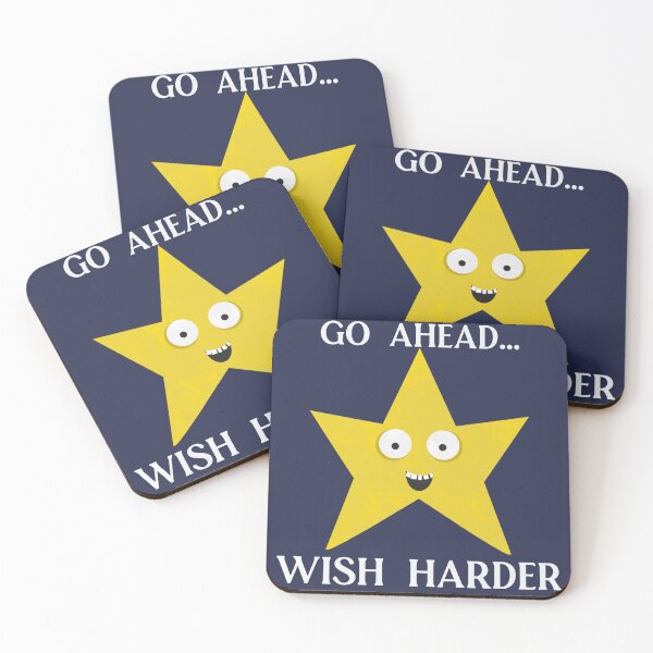 Item preview, Go Ahead...Wish Harder (transparent) designed and sold by BadpieArt.