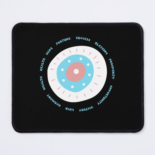 Item preview, Greek Eye amulet with positive words in Greek typography. designed and sold by paulo silveira.