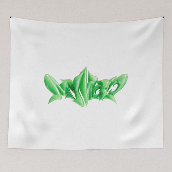 Item preview, aespa - MY WORLD - 3D Logo (Green) designed and sold by Positive | K4U.