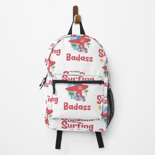Item preview, Surfing Badass, Surfing Is My Jam designed and sold by SportyDogShop.