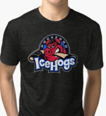 rockford icehogs Tri-blend T-Shirt