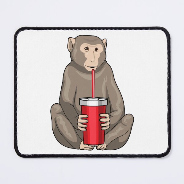 Item preview, Monkey Drinking mug designed and sold by Snabdesign84.
