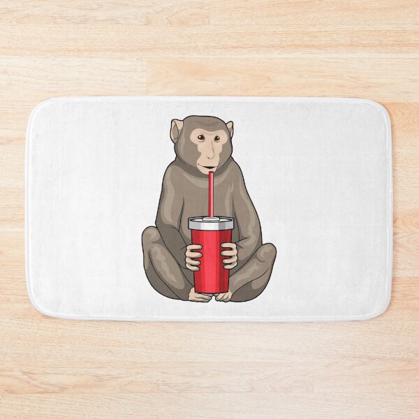 Item preview, Monkey Drinking mug designed and sold by Snabdesign84.