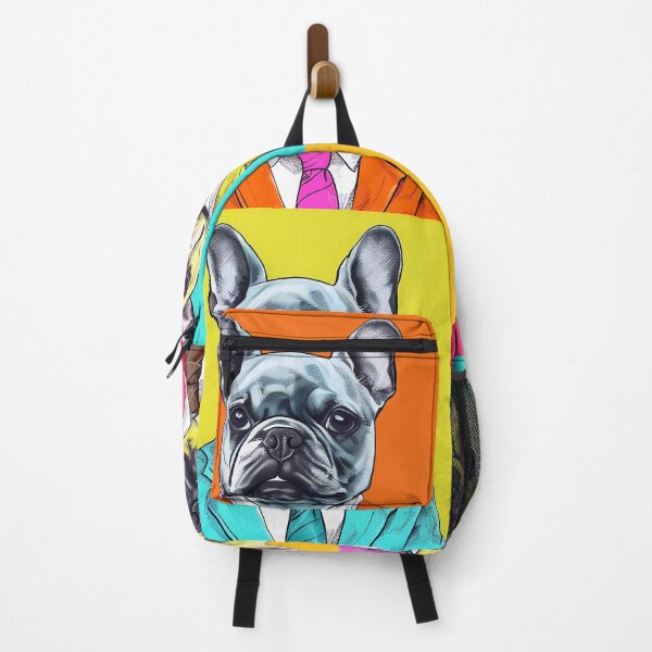 Item preview, Pop art French Bulldog in suit designed and sold by MDCGraphics.