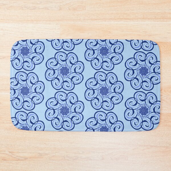 Item preview, Calligraphy doodle - Blue designed and sold by CeriLodge.