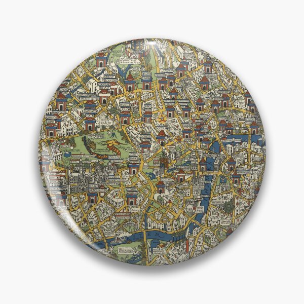 Item preview, The Wonderground Map of London Town 1927 designed and sold by colourfind.