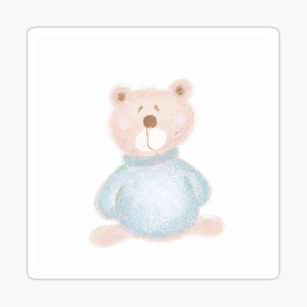 Cute teddybear Sticker