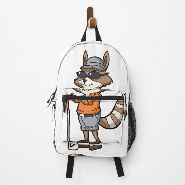 Item preview, sport funny animal raccoon playing golf designed and sold by StairheadStore.