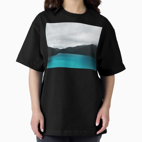 Item preview, The Waters And The Wild // Vintage Retro Glowing Wilderness Mountain Lake With Cascadia Trees Covered In Fog designed and sold by Tordis Kayma.