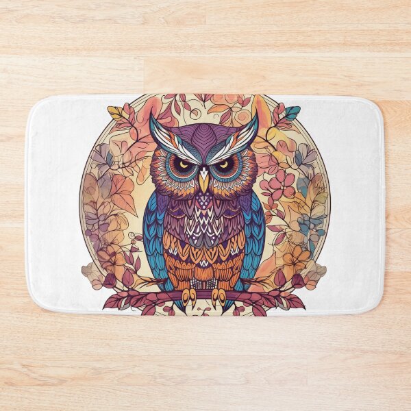Item preview, Autumn Owl designed and sold by ZefirDesign.