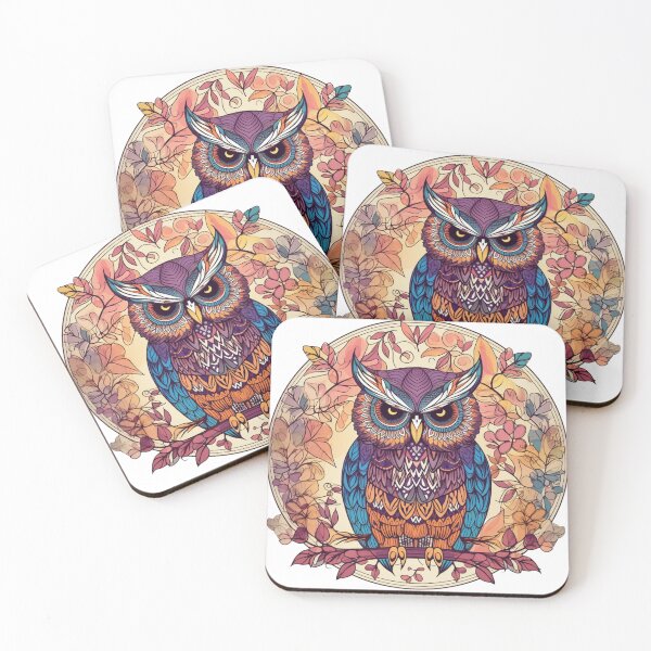 Item preview, Autumn Owl designed and sold by ZefirDesign.