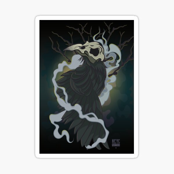 Item preview, Zombie Raven designed and sold by neycdesign.