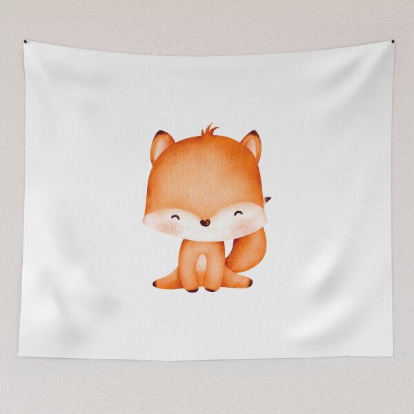 Item preview, fox kit - fox cub  designed and sold by AZZEMAA.