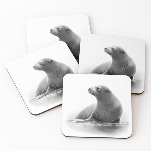 Item preview, Pencil drawn Seal  designed and sold by Pencil-Art.