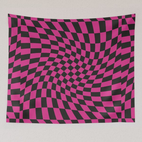 Item preview, Pink and black checker – Jack in the Box inspired designed and sold by onastarrynight.
