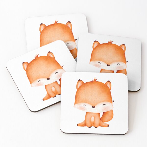 Item preview, fox kit - fox cub  designed and sold by AZZEMAA.