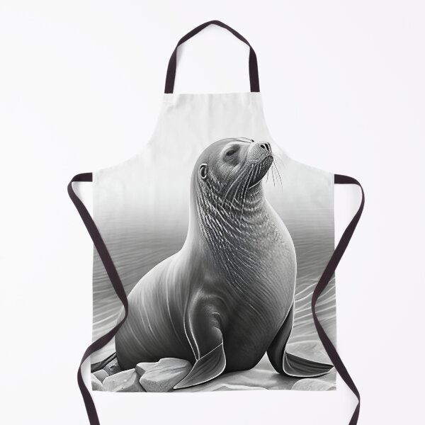 Item preview, Pencil drawn Seal designed and sold by Pencil-Art.
