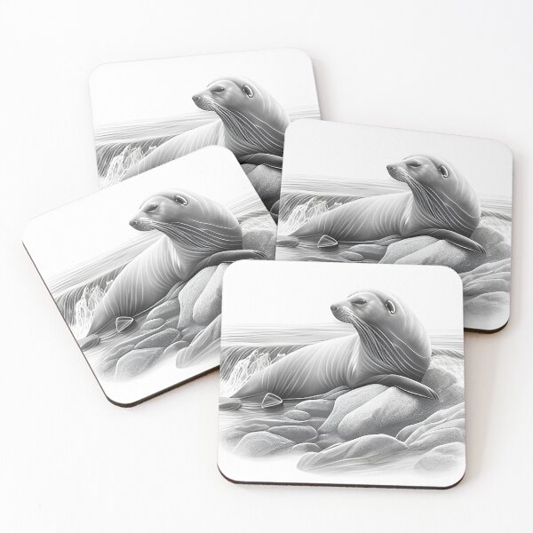 Item preview, Pencil drawn Seal  designed and sold by Pencil-Art.