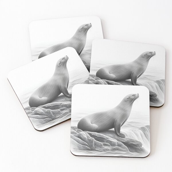 Item preview, Pencil drawn Seal  designed and sold by Pencil-Art.
