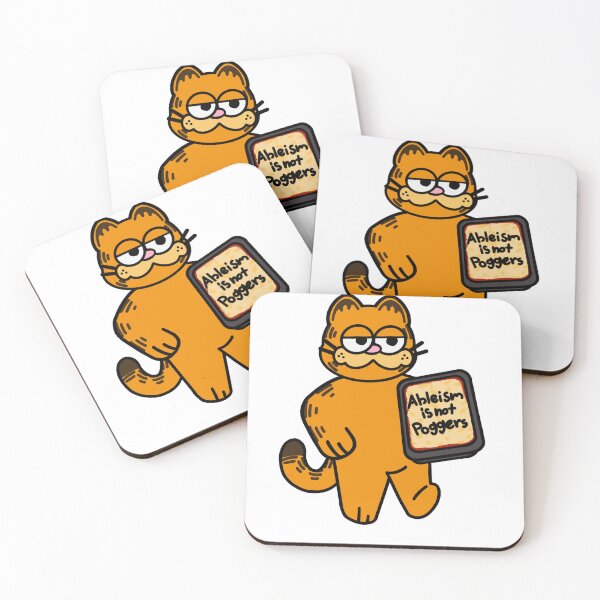 Item preview, Garfield says Ableism is not Poggers! designed and sold by unknown-error.