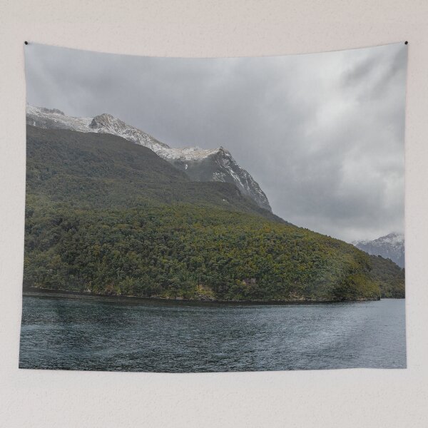 Item preview, Fjords, Snow, Water, Mountains designed and sold by SafariByMarisa.