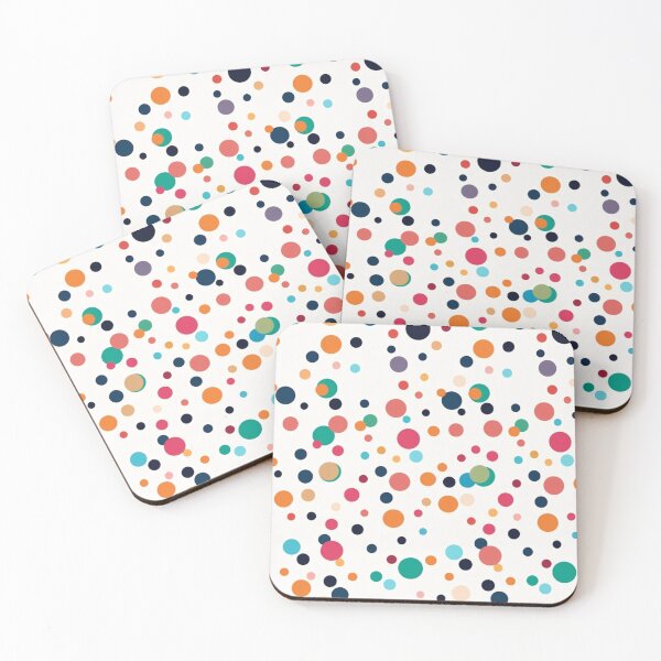 Item preview, Colorful Polka Dot Pattern designed and sold by dmanalili.