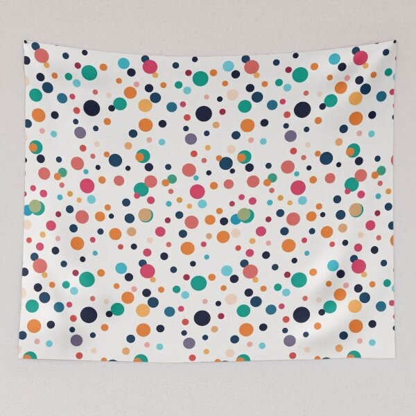 Item preview, Colorful Polka Dot Pattern designed and sold by dmanalili.