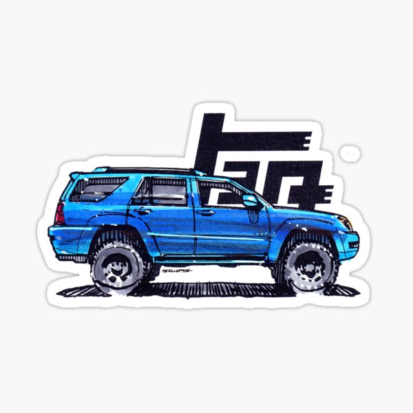 Item preview, 4th Gen 4Runner TRD - Royal Blue designed and sold by robert1117.