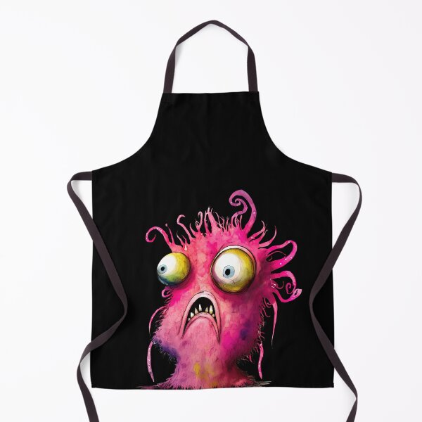 Item preview, Crazy Funny Monster, Pink Monster designed and sold by MoonFoxDesign.