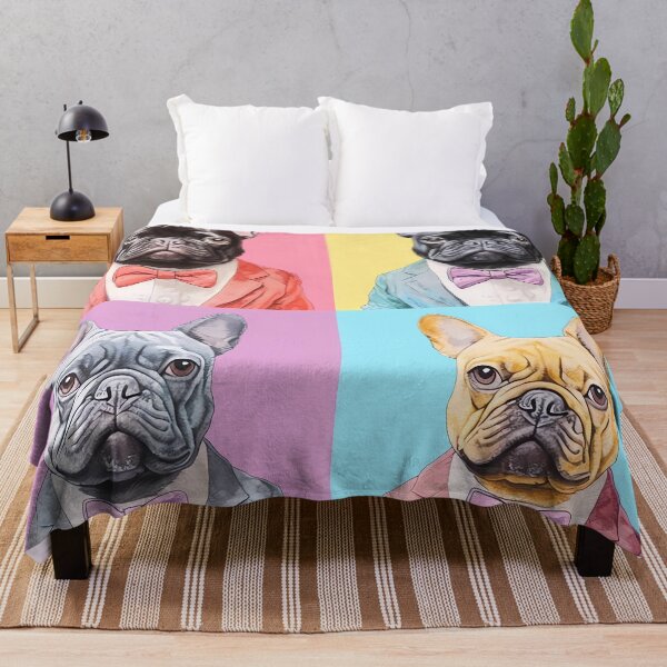 Item preview, Pop art French Bulldog in suit designed and sold by MDCGraphics.