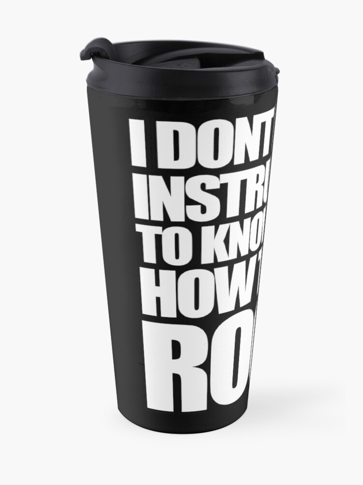 Alternate view of Carl Rocks Travel Mug