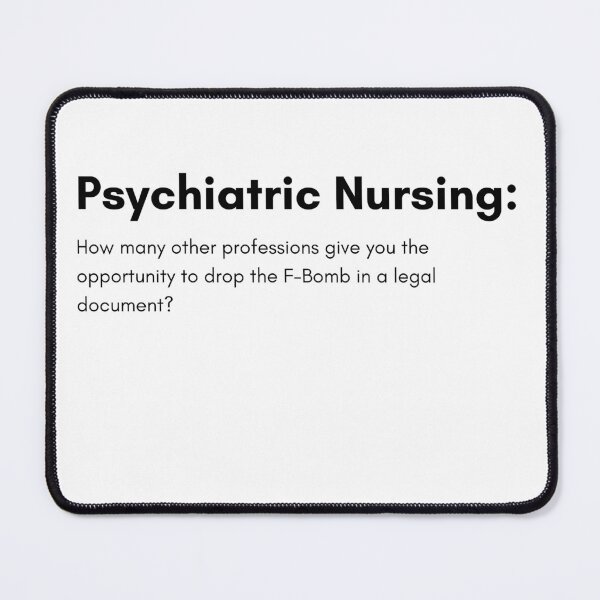 Item preview, Awesome Psychiatric Nursing Realisation designed and sold by StickeryPickery.