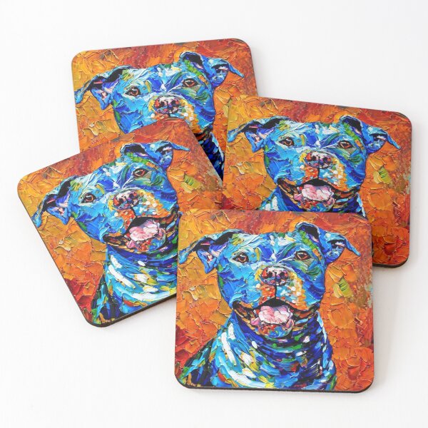 Item preview, Dog painting designed and sold by mushin-.