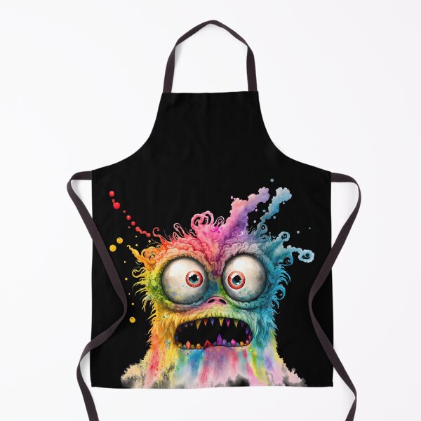 Item preview, Funny Rainbow Monster designed and sold by MoonFoxDesign.