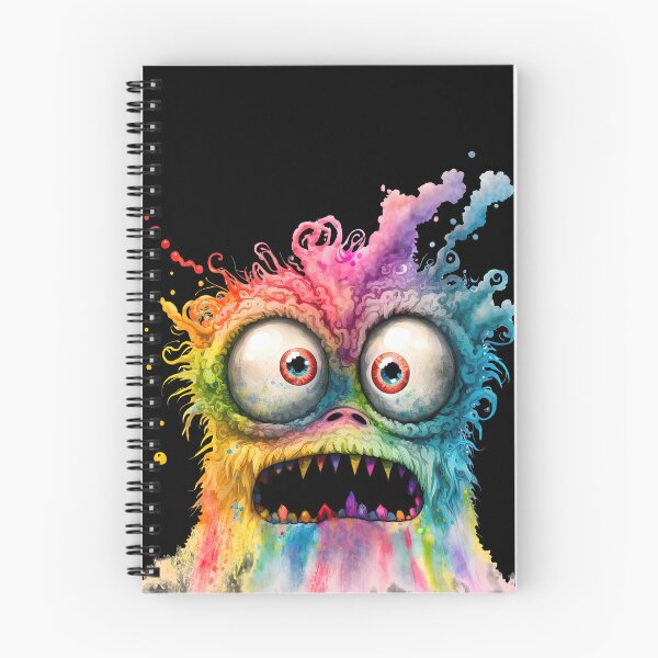 Item preview, Funny Rainbow Monster designed and sold by MoonFoxDesign.