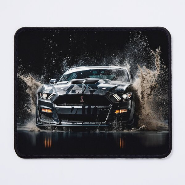 Item preview, Black Mustang GT500 "breaking ice" designed and sold by John L Wheeler.