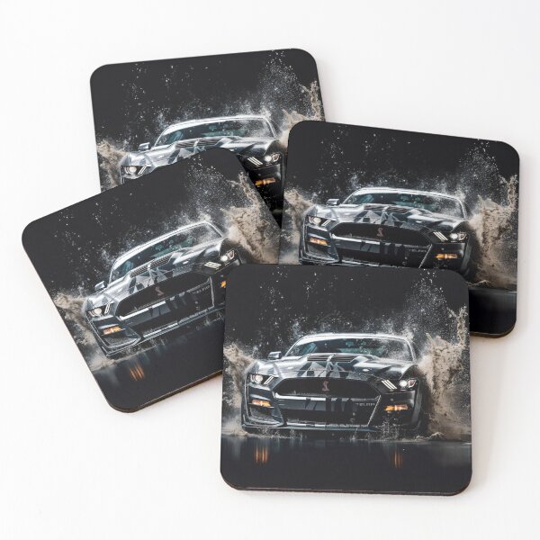 Item preview, Black Mustang GT500 "breaking ice" designed and sold by John L Wheeler.
