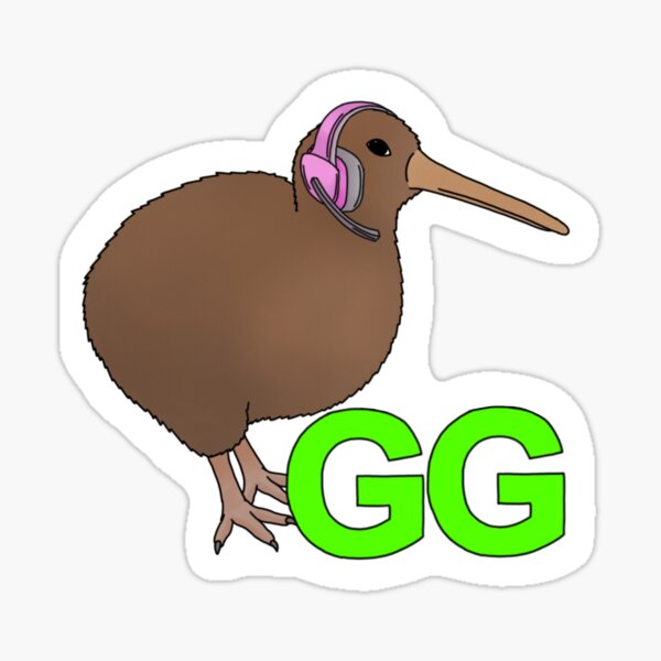 Item preview, GG Gamer Kiwi! designed and sold by KiwiInSpring.