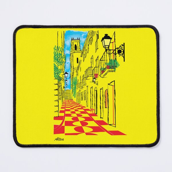 Item preview, Altea Calle Mayor in red and black designed and sold by malangacamisetas.
