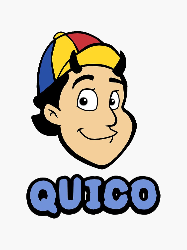Quico El Chavo Del Ocho Animado Headshot Sticker Sticker By