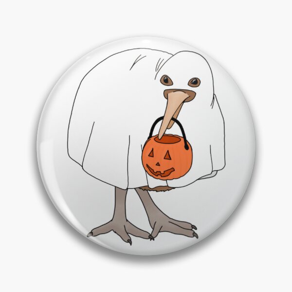 Item preview, Halloween Ghost Kiwi! designed and sold by KiwiInSpring.