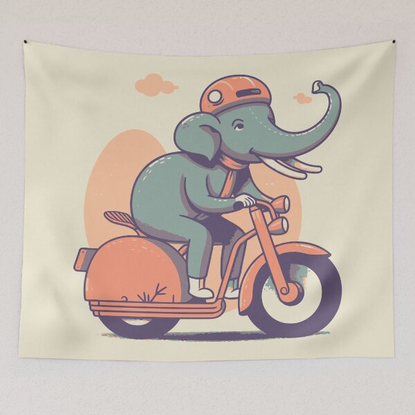 Item preview, Elephant Riding Bicycle designed and sold by Amir Faysal.