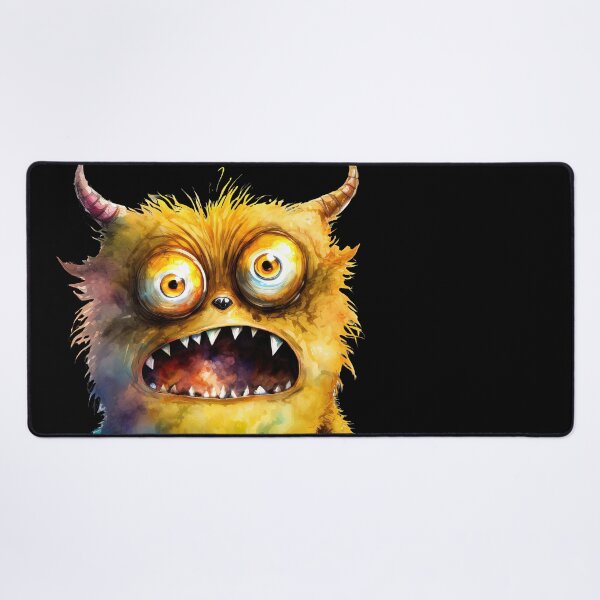 Item preview, Funny Baby Monster, Little Yellow Monster designed and sold by MoonFoxDesign.