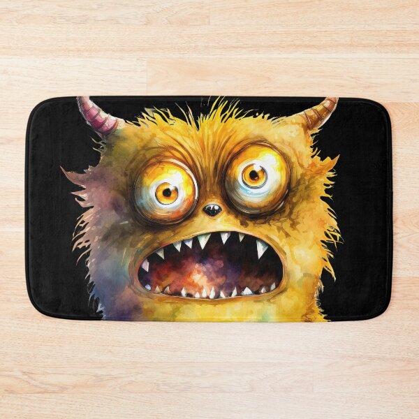 Item preview, Funny Baby Monster, Little Yellow Monster designed and sold by MoonFoxDesign.