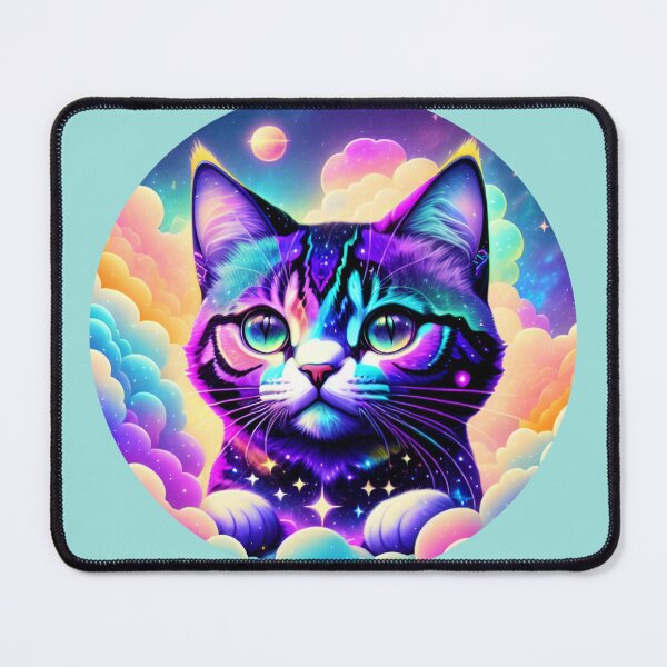 Item preview, Galaxy Cat Cute Kitty Cat Lovers designed and sold by CyberArtWorld.