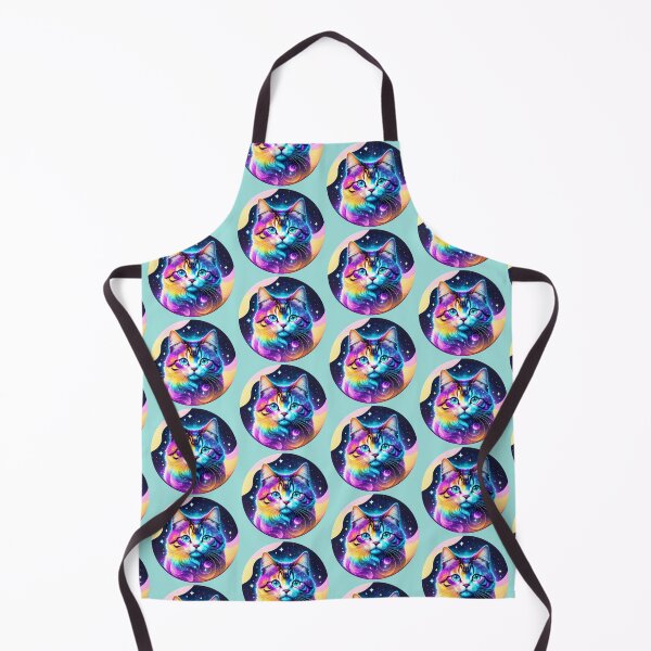 Item preview, Galaxy Cat Colorful Kitty Cat Lovers designed and sold by CyberArtWorld.
